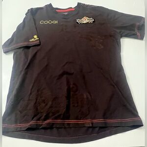Vintage Coogi Men’s XXL‎ T-shirt Embroidered Brown Australia